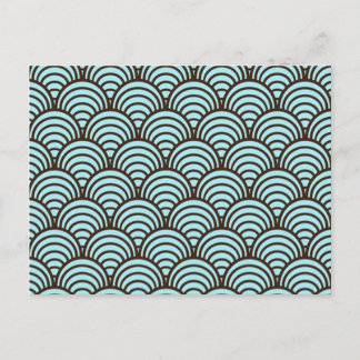 Cartão Postal forma geometrica