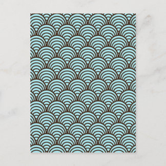 Cartão Postal forma geometrica