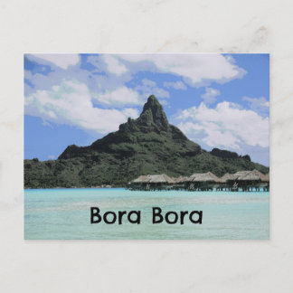 Cartão Postal Formação de Atoll de Dream Vacation Bora Bora Tahi