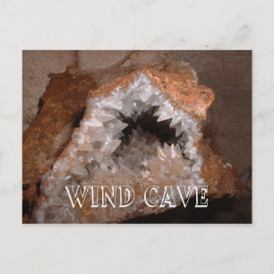 Cartão Postal Formação de Cristal, Parque Nacional Wind Cave, SD