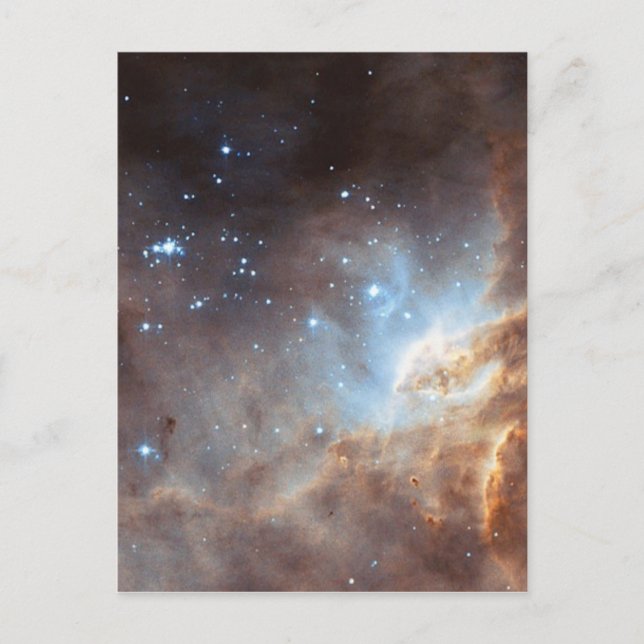 Cartão Postal Formação de estrelas da NASA (Frente)