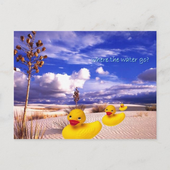 Cartão Postal Formação de Rubberduck (Frente)