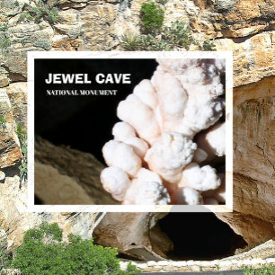 Cartão Postal Formação em Cavernas de Popcorn, Caverna de Jewel,