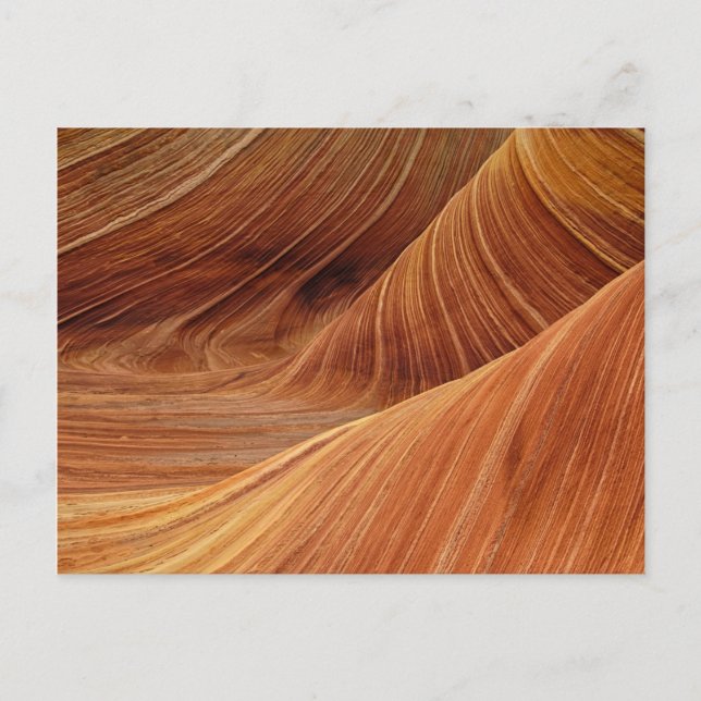 Cartão Postal Formações de Sandstone Rock (Frente)