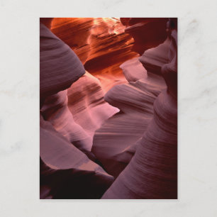 Cartão Postal Formações do Antelope Canyon