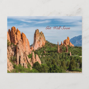 Cartão Postal Formações dos Pináculos da Catedral Colorado Melho