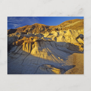 Cartão Postal Formações rochosas em Drumheller Alberta, Canadá