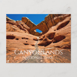 Cartão Postal Formações Rock, Parque Nacional Canyonlands, Utah