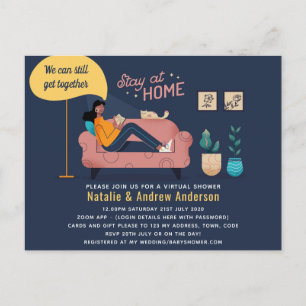 Cartão Postal Formando de Aniversário do Chá de panela de Festa 