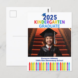 Cartão Postal formando Personalizado De Foto Para Graduação Do J