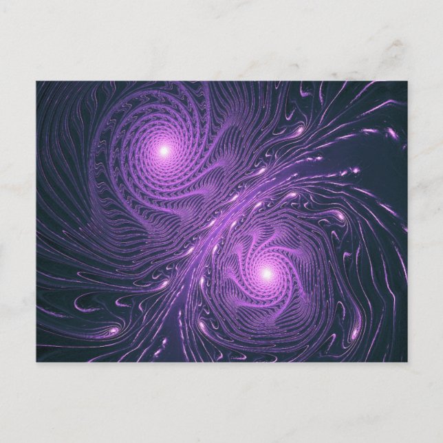 Cartão Postal formas de luz astral (Frente)
