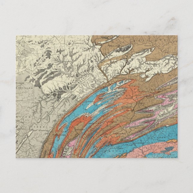 Cartão Postal Formas geológicas da Penn (Frente)