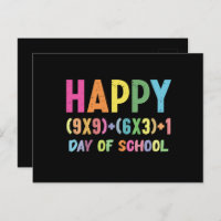 Fórmula Matemática 100 Dias De Professora Engraçad