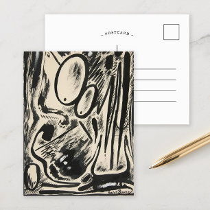 Cartão Postal Formulários abstrato Rudolf Bauer