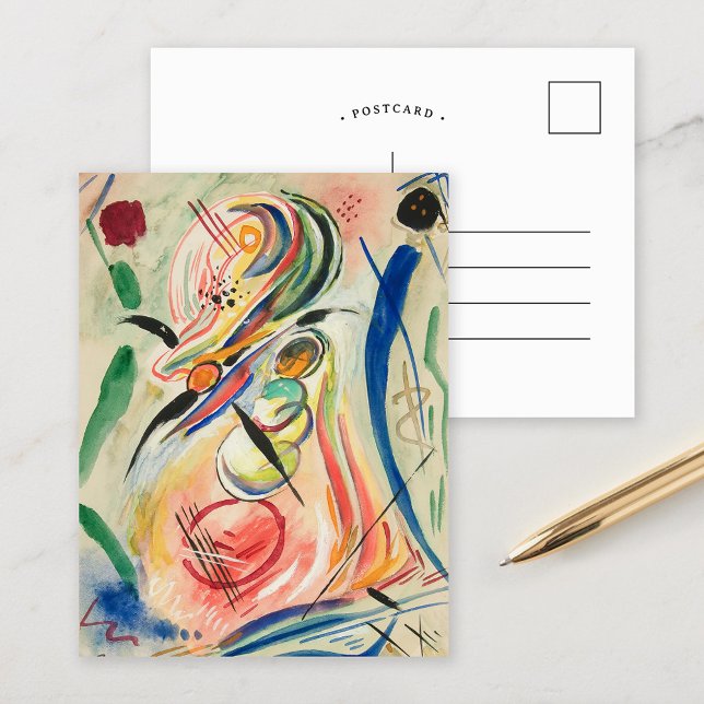 Cartão Postal Formulários marítimos | Rudolf Bauer (Criador carregado)