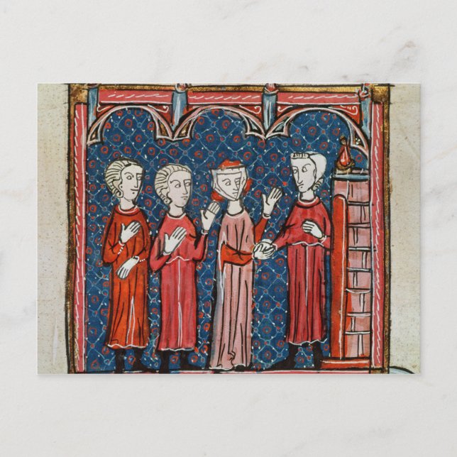 Cartão Postal Fornicação e Crime Cometido por um Padre (Frente)