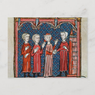 Cartão Postal Fornicação e Crime Cometido por um Padre