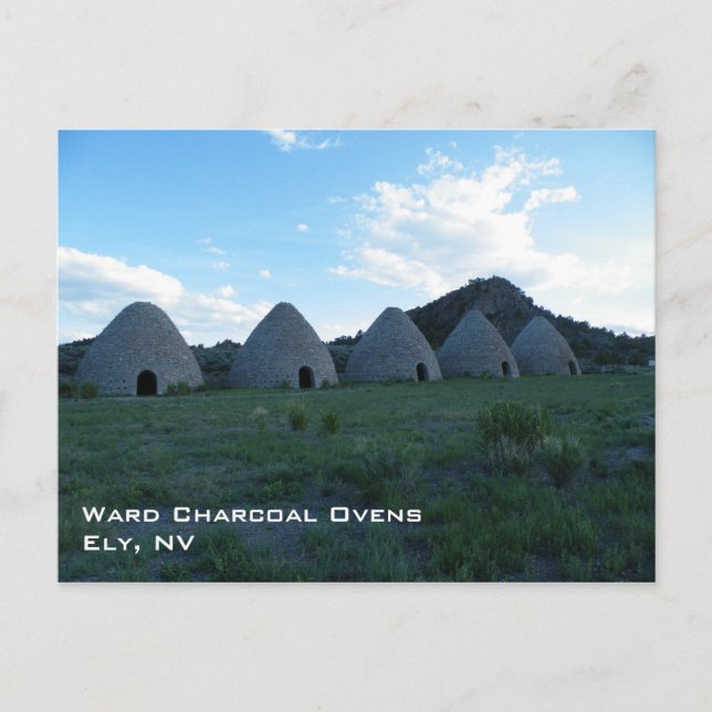 Cartão Postal Fornos de carvão solar (Frente)