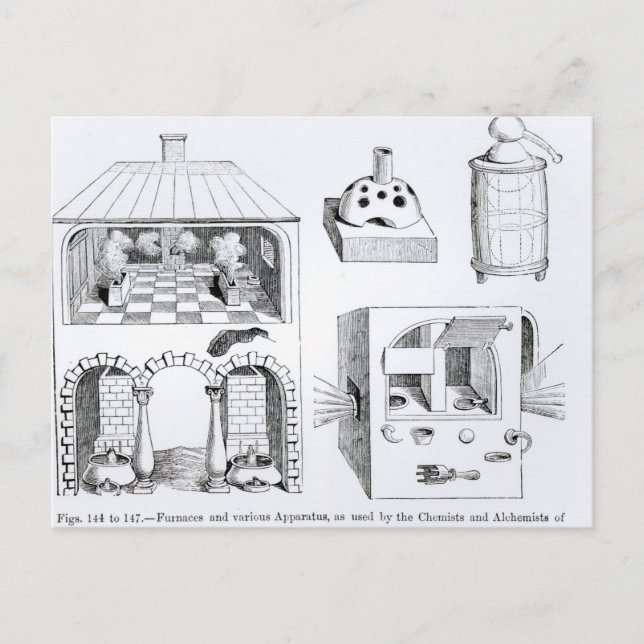 Cartão Postal Fornos e diversos aparelhos (Frente)