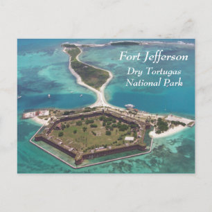 Cartão Postal Fort Jefferson Dry Tortugas