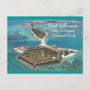Cartão Postal Fort Jefferson Dry Tortugas
