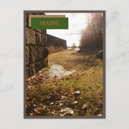 Cartão Postal Fort McClary State Historic Site Maine Nature