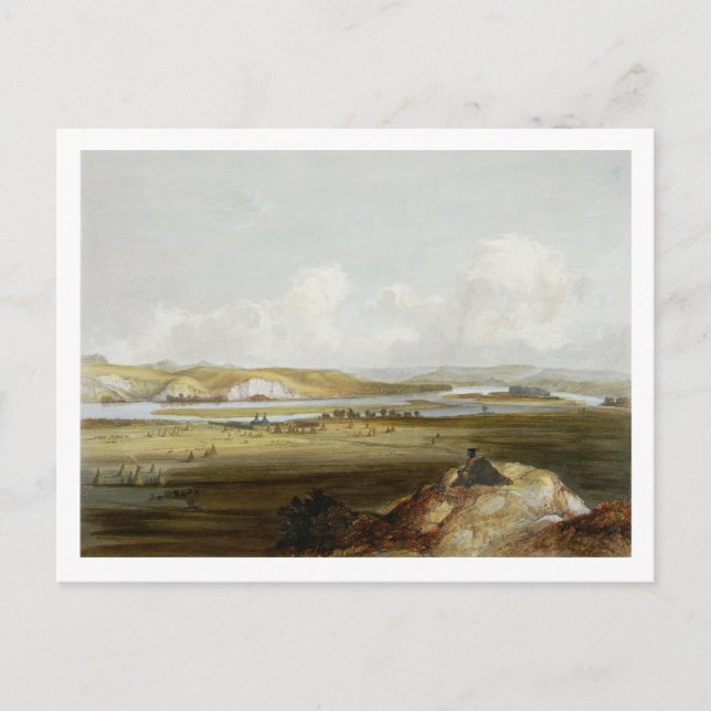 Cartão Postal Fort Pierre no Missouri, placa 10 do Volume (Frente)