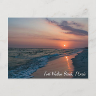 Cartão Postal Fort Walton Beach Sunset