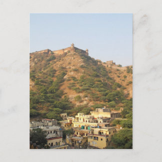 Cartão Postal Forte de Jaigarh (Forte da Vitória) perto de Jaipu
