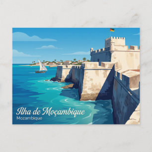 Cartão Postal Forte de São Sebastião Moçambique
