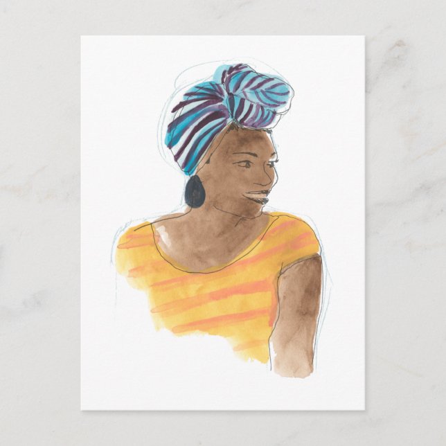 Cartão Postal Forte e Bonita (Frente)