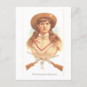 Cartão Postal Forte Série Mulheres #37: Annie Oakley Vintage