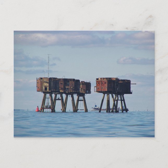 Cartão Postal Fortes No Estuário Do Tamisa (Frente)