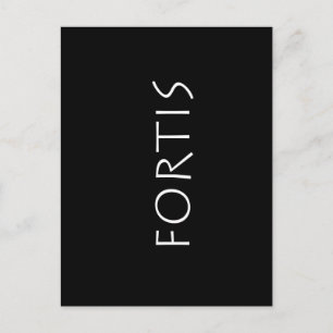 Cartão Postal Fortis
