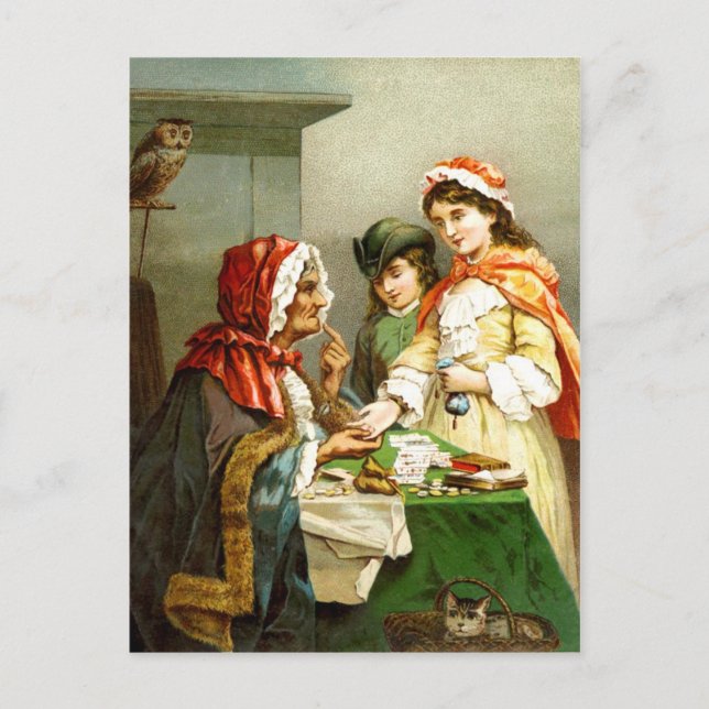 Cartão Postal Fortune Teller (Frente)