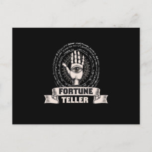 Cartão Postal Fortune Teller Tarot