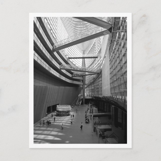 Cartão Postal Fórum Internacional de Tóquio: Tóquio, Japão Cartã (Frente)