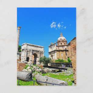 Cartão Postal Fórum romano