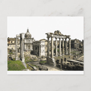Cartão Postal Fórum Romano