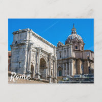 Fórum Romano arruina em Roma, Itália