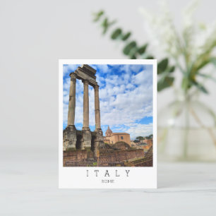 Cartão Postal Fórum Romano, Roma, Itália