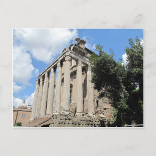 Cartão Postal Fórum Romano - Templo de Antonino