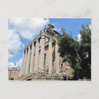 Cartão Postal Fórum Romano - Templo de Antonino