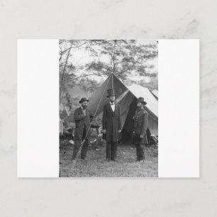 Cartão Postal Foto da Guerra Civil Circa 1862