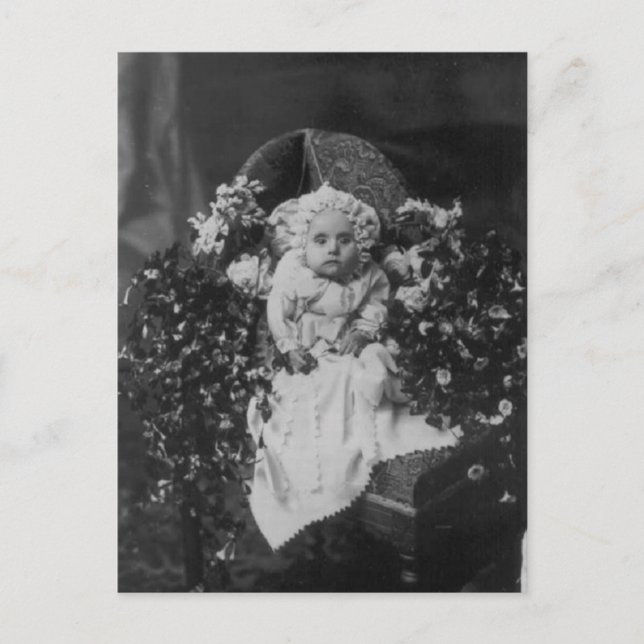 Cartão Postal Foto da Morte na Era Vitoriana (Frente)