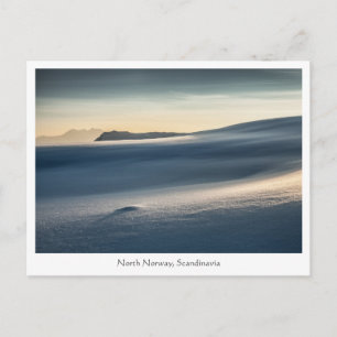 Cartão Postal Foto da paisagem da Noruega