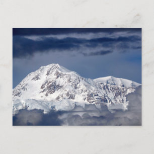 Cartão Postal Foto da paisagem do Denali na Natureza do Alasca