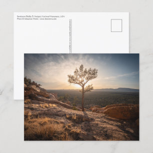 Cartão Postal Foto da Paisagem do Novo México