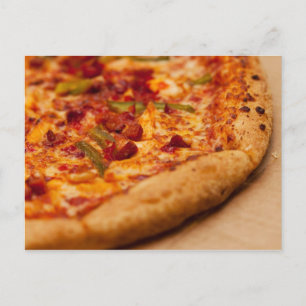 Cartão Postal Foto da pizza