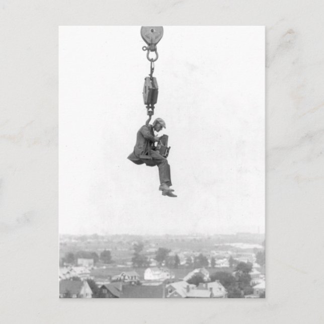 Cartão Postal Foto De Alta Vintagem De Ar (Frente)